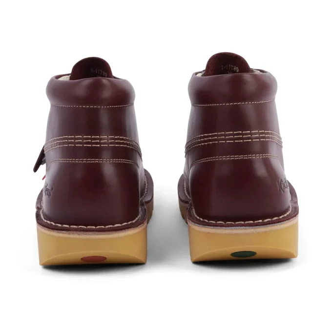 Kick Hi in pelle alternativa per adulti unisex rosso scuro Kick Hi in pelle alternativa per adulti unisex rosso scuro