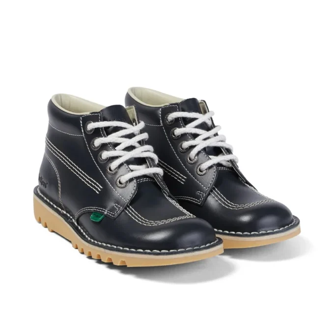 Kick Hi in pelle blu navy da donna Kick Hi in pelle blu navy da donna