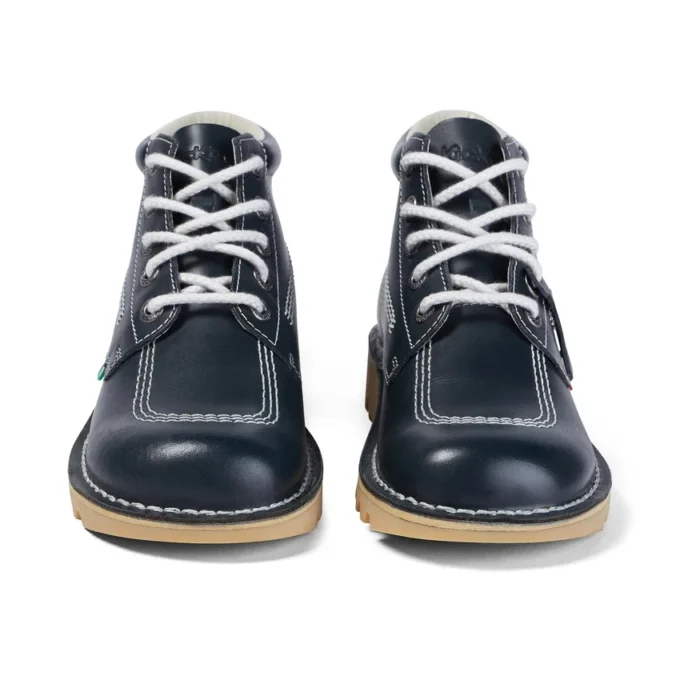 Kick Hi in pelle blu navy da uomo Kick Hi in pelle blu navy da uomo
