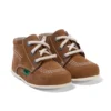 Kick Hi in pelle marrone chiaro per neonati Kick Hi in pelle marrone chiaro per neonati