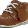 Kick Hi in pelle marrone chiaro per neonati Kick Hi in pelle marrone chiaro per neonati