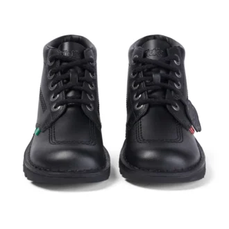 Kick Hi in pelle nera da donna