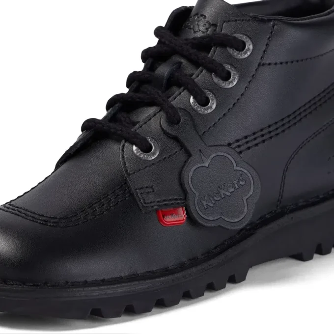 Kick Hi in pelle nera da donna Kick Hi in pelle nera da donna