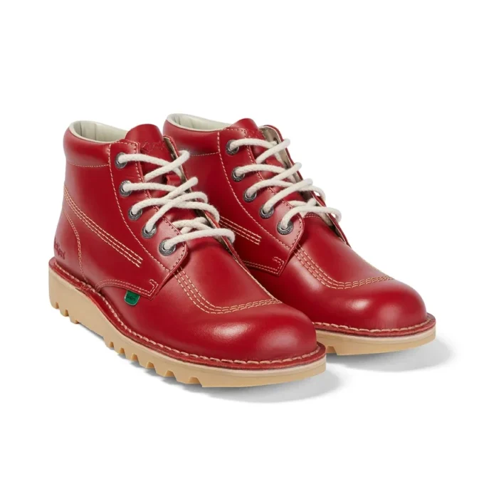 Kick Hi in pelle rosso da uomo Kick Hi in pelle rosso da uomo