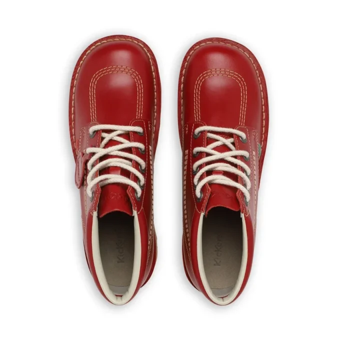 Kick Hi in pelle rosso da uomo Kick Hi in pelle rosso da uomo