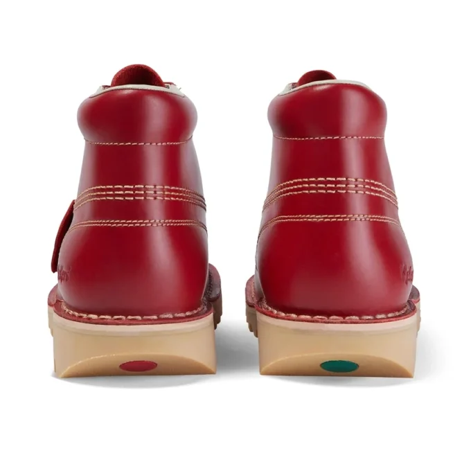 Kick Hi in pelle rosso da uomo Kick Hi in pelle rosso da uomo