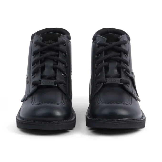 Kick Hi Mix Mesh Leather Black Unisex per ragazzi Kick Hi Mix Mesh Leather Black Unisex per ragazzi
