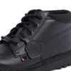 Kick Hi Mix Mesh Leather Black Unisex per ragazzi Kick Hi Mix Mesh Leather Black Unisex per ragazzi
