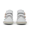 Kick Hi Roll in pelle bianca unisex per neonati Kick Hi Roll in pelle bianca unisex per neonati