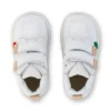Kick Hi Roll in pelle bianca unisex per neonati Kick Hi Roll in pelle bianca unisex per neonati