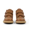 Kick Hi Roll in pelle marrone chiaro, unisex per neonati Kick Hi Roll in pelle marrone chiaro, unisex per neonati