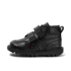 Kick Hi Roll in pelle nera per bambini Kick Hi Roll in pelle nera per bambini