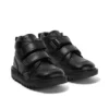 Kick Hi Roll in pelle nera per bambini Kick Hi Roll in pelle nera per bambini