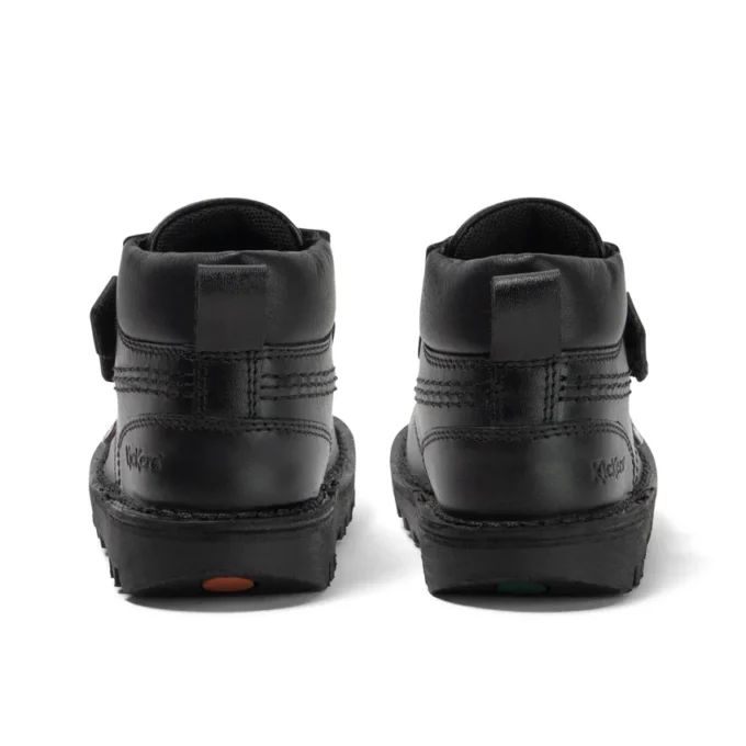 Kick Hi Roll in pelle nera per bambini Kick Hi Roll in pelle nera per bambini