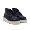 Kick Hi Stack in pelle alternativa per adulti unisex, nero Kick Hi Stack in pelle alternativa per adulti unisex, nero