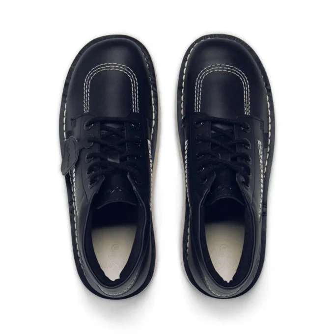 Kick Hi Stack in pelle alternativa per adulti unisex, nero Kick Hi Stack in pelle alternativa per adulti unisex, nero