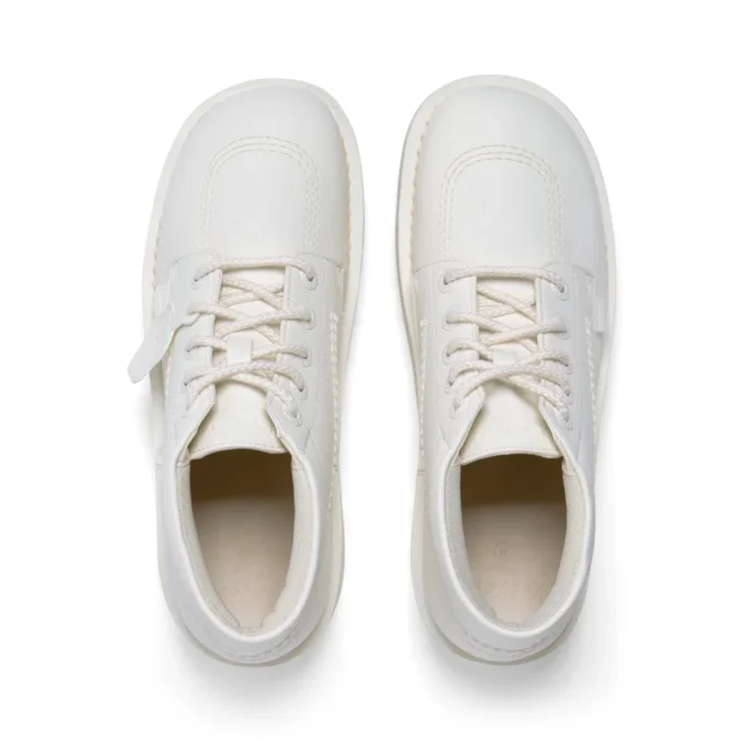 Kick Hi Stack in similpelle per adulti unisex, bianco Kick Hi Stack in similpelle per adulti unisex, bianco
