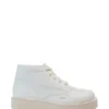 Kick Hi Stack in similpelle per adulti unisex, bianco Kick Hi Stack in similpelle per adulti unisex, bianco