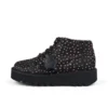 Kick Hi Stack Spot in pelle nera unisex per adulti Kick Hi Stack Spot in pelle nera unisex per adulti