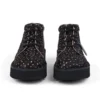 Kick Hi Stack Spot in pelle nera unisex per adulti Kick Hi Stack Spot in pelle nera unisex per adulti