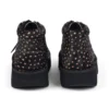Kick Hi Stack Spot in pelle nera unisex per adulti Kick Hi Stack Spot in pelle nera unisex per adulti
