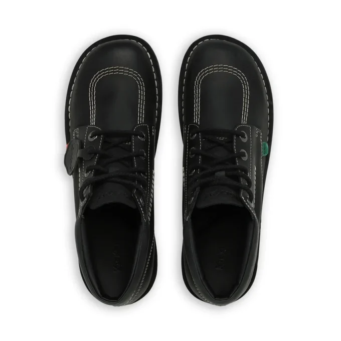 Kick Hi unisex per adulti, nero/bianco