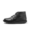 Kick Hi Vel in pelle nera unisex per ragazzi Kick Hi Vel in pelle nera unisex per ragazzi