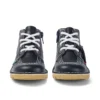 Kick Hi Zip in pelle blu navy unisex per neonati Kick Hi Zip in pelle blu navy unisex per neonati