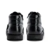 Kick Hi Zip in similpelle e vernice nera per ragazze Kick Hi Zip in similpelle e vernice nera per ragazze