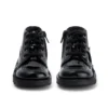 Kick Hi Zip in similpelle per bambine, nero Kick Hi Zip in similpelle per bambine, nero