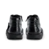 Kick Hi Zip in similpelle per bambine, nero Kick Hi Zip in similpelle per bambine, nero