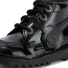 Kick Hi Zip in similpelle per bambine, nero Kick Hi Zip in similpelle per bambine, nero