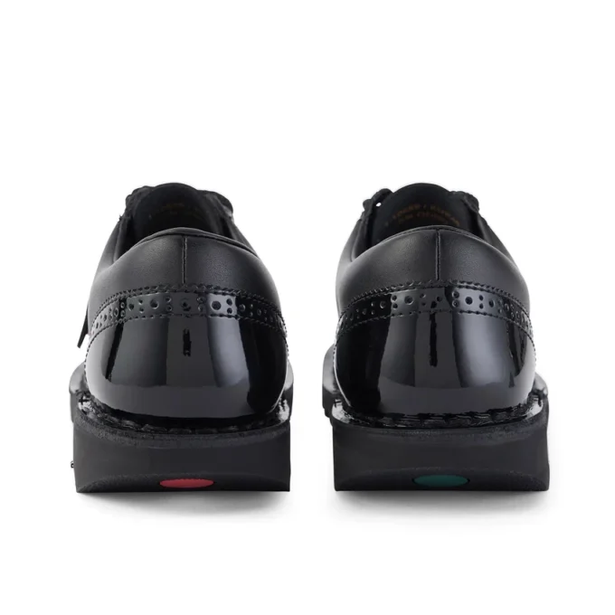 Kick Lo Brogue in pelle nera da donna Kick Lo Brogue in pelle nera da donna