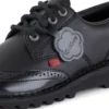 Kick Lo Brogue in pelle nera da donna Kick Lo Brogue in pelle nera da donna