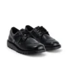 Kick Lo da donna in pelle alternativa verniciata nera Kick Lo da donna in pelle alternativa verniciata nera