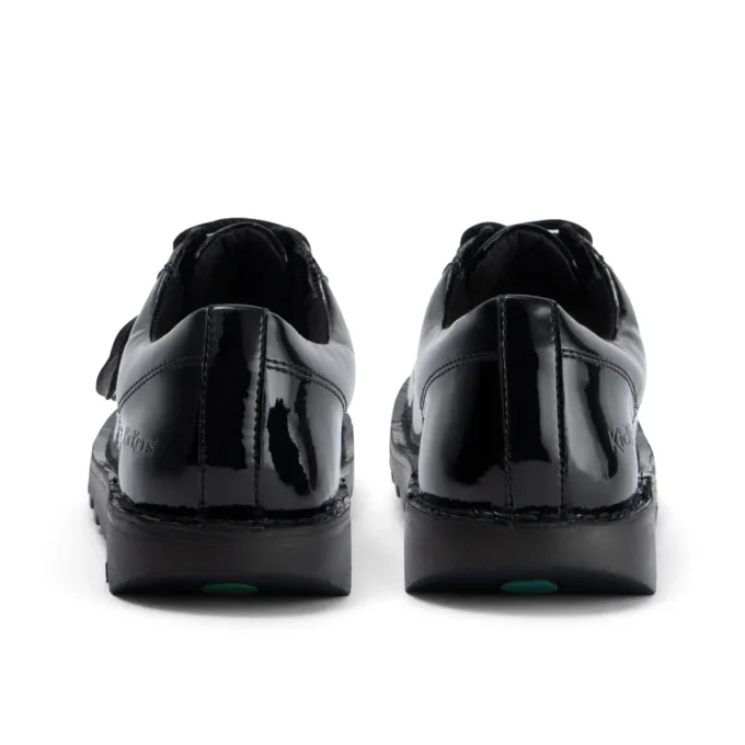 Kick Lo da donna in pelle alternativa verniciata nera Kick Lo da donna in pelle alternativa verniciata nera