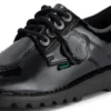 Kick Lo da donna in pelle alternativa verniciata nera Kick Lo da donna in pelle alternativa verniciata nera