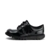 Kick Lo da ragazza in similpelle verniciata nera Kick Lo da ragazza in similpelle verniciata nera