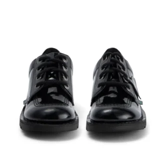 Kick Lo da ragazza in similpelle verniciata nera
