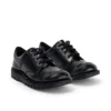 Kick Lo da ragazza in similpelle verniciata nera Kick Lo da ragazza in similpelle verniciata nera