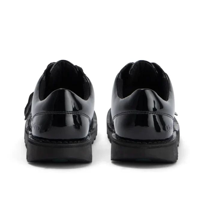 Kick Lo da ragazza in similpelle verniciata nera Kick Lo da ragazza in similpelle verniciata nera