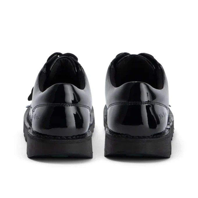 Kick Lo da ragazza in similpelle verniciata nera Kick Lo da ragazza in similpelle verniciata nera