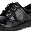 Kick Lo da ragazza in similpelle verniciata nera Kick Lo da ragazza in similpelle verniciata nera