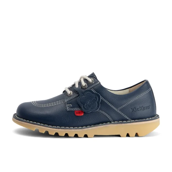 Kick Lo in pelle blu navy unisex per adulti Kick Lo in pelle blu navy unisex per adulti