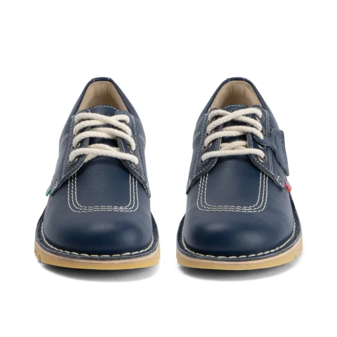 Kick Lo in pelle blu navy unisex per adulti Kick Lo in pelle blu navy unisex per adulti