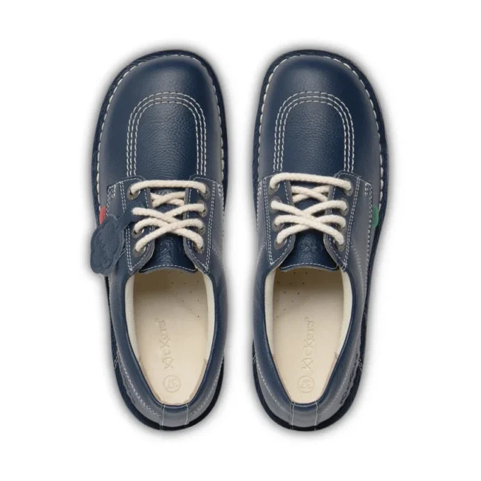 Kick Lo in pelle blu navy unisex per adulti Kick Lo in pelle blu navy unisex per adulti