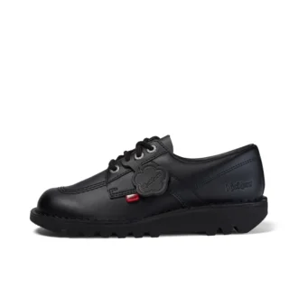 Kick Lo in pelle nera da uomo