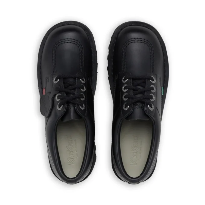 Kick Lo in pelle nera da uomo Kick Lo in pelle nera da uomo