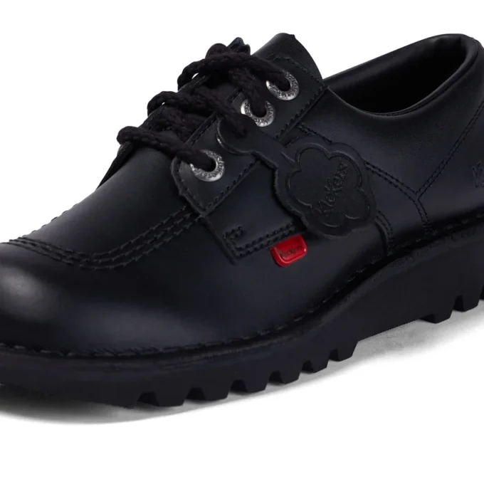 Kick Lo in pelle nera da uomo Kick Lo in pelle nera da uomo