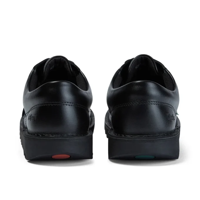 Kick Lo in pelle nero unisex per ragazzi Kick Lo in pelle nero unisex per ragazzi